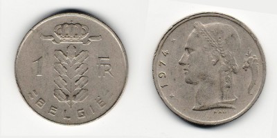 1 franc 1974