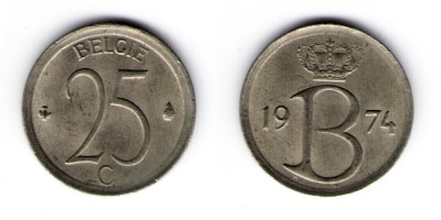 25 cêntimos 1974