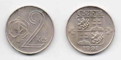 2 Kronen 1991