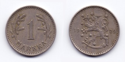 1 марка 1929 года