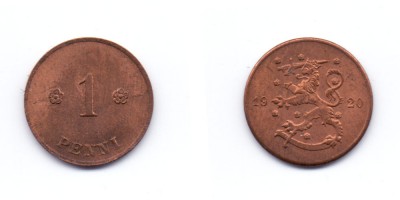 1 penni 1920