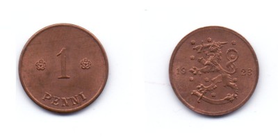 1 penni 1923