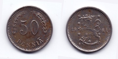 50 пенни 1944 года