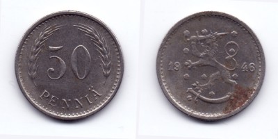 50 penniä 1946