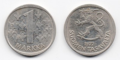 1 markka 1972