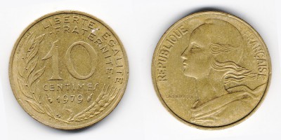 10 céntimos 1979
