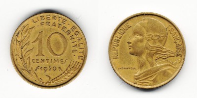 10 centimes 1970