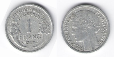 1 франк 1947 год