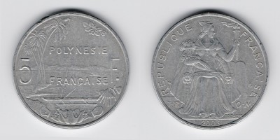 5 francs 2003