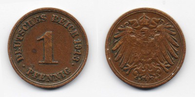 1 pfennig 1913