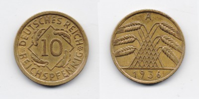 10 reichspfennig 1936 (A)