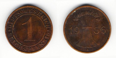 1 reichspfennig 1936 And