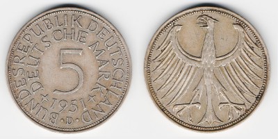 5 mark 1951