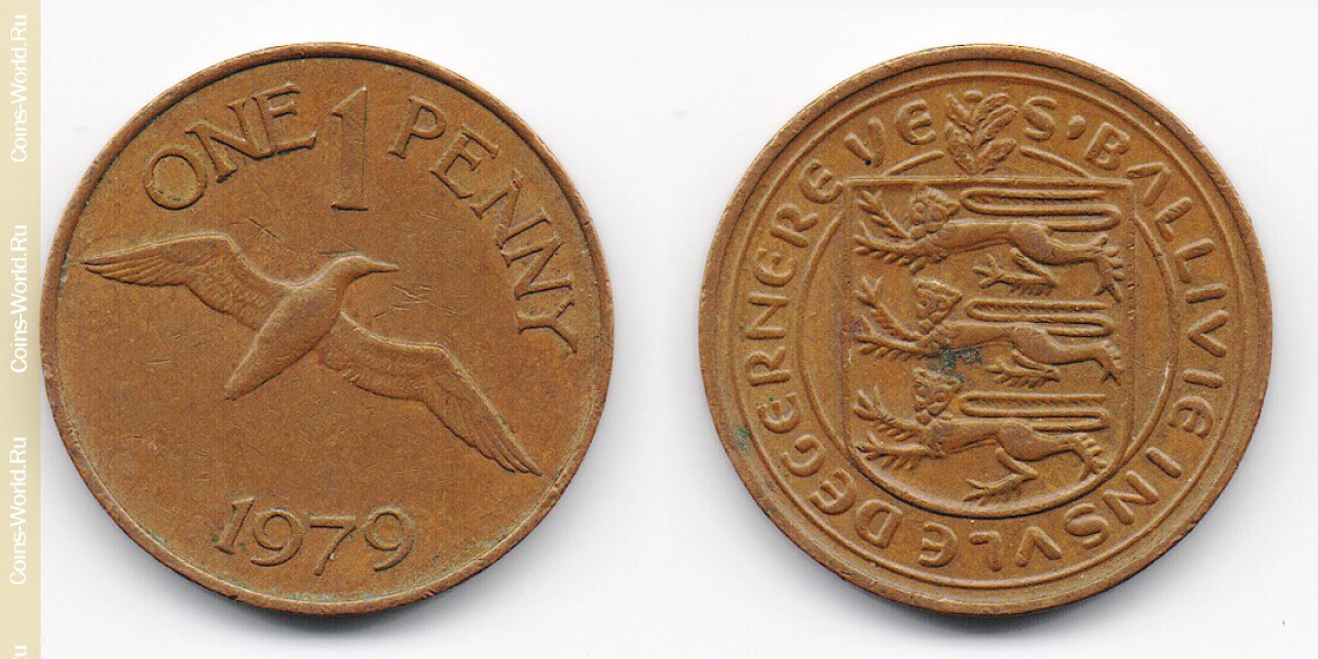 1 Pence Guernsey 1979