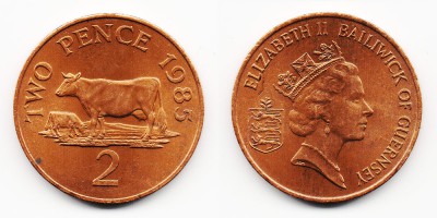 2 pence 1985
