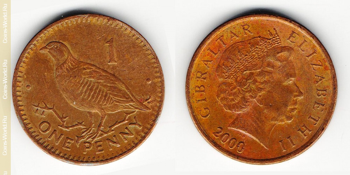 1 Penny 2000 Gibraltar