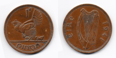 1 пенни 1941 года