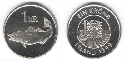 1 krona 1999