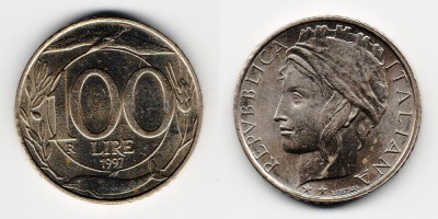 100 lire 1997