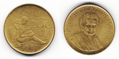 200 liras 1980