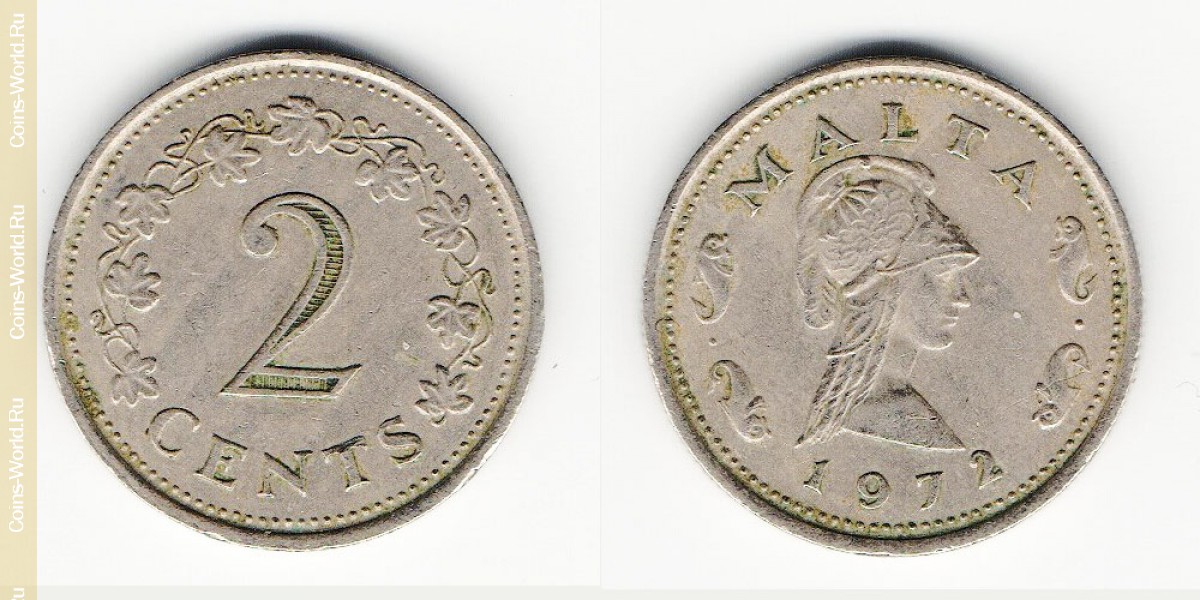 2 Cent, Malta 1972