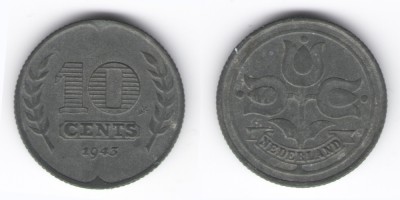 10 центов 1943 года