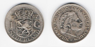 1 gulden 1967