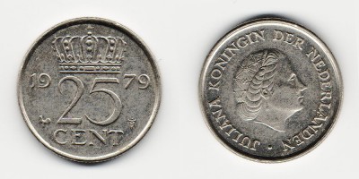 25 центов 1979 года