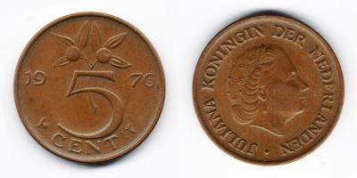 5 centavos 1976