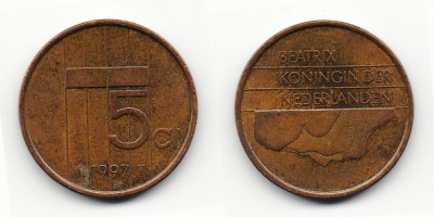 5 centavos 1997