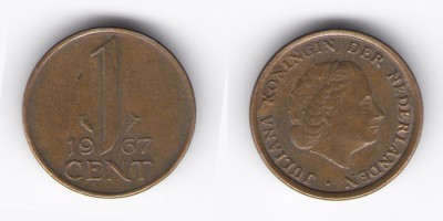 1 cent 1967