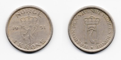 1 corona 1951