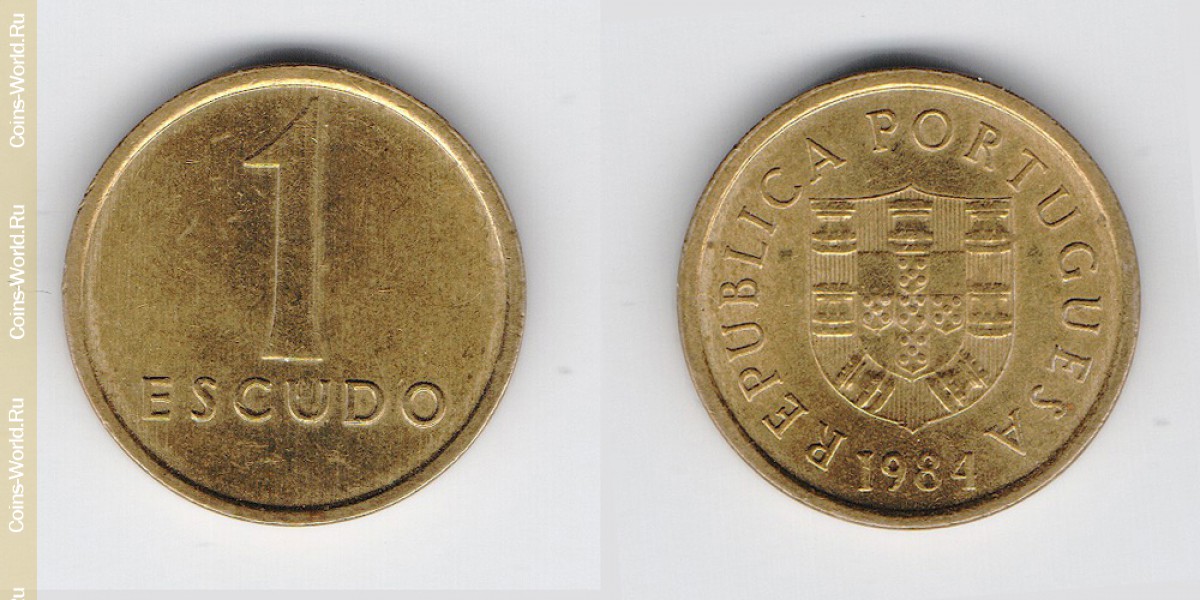 1 escudo 1984 Portugal