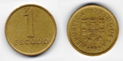 1 escudo 1982