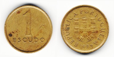 1 escudo 1983