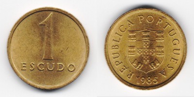 1 escudo 1985