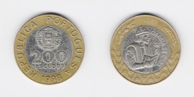 200 escudos 1998