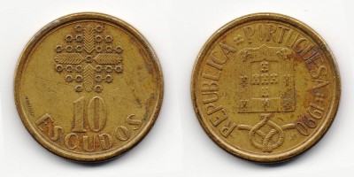 10 escudos 1990