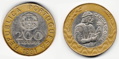 200 escudos 1991