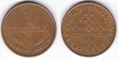1 escudo 1974