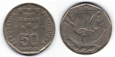 50 escudos 1987