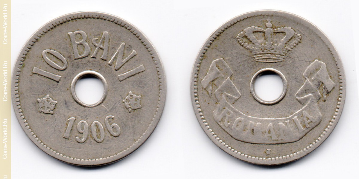 10 bani 1906, Roménia