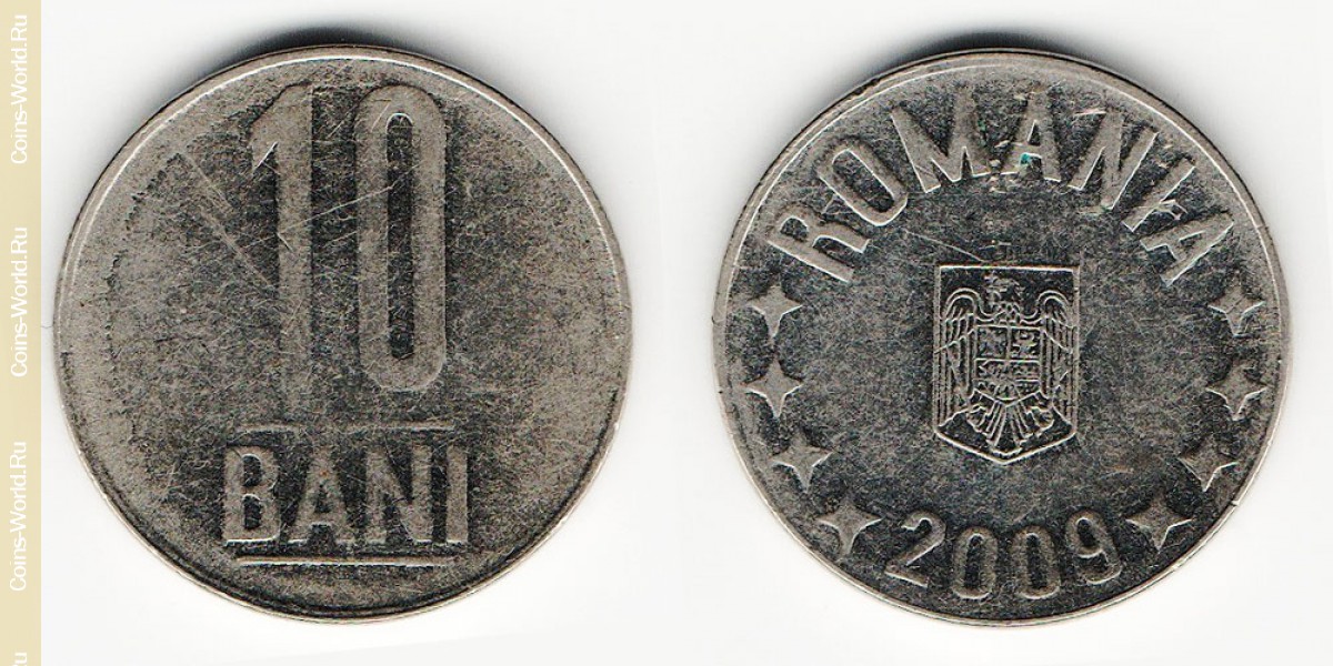 10 Bani Rumänien 2009