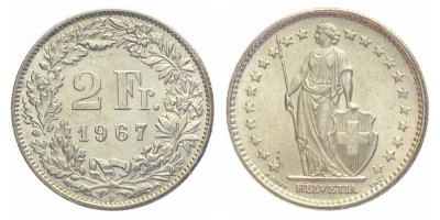 2 francs 1967