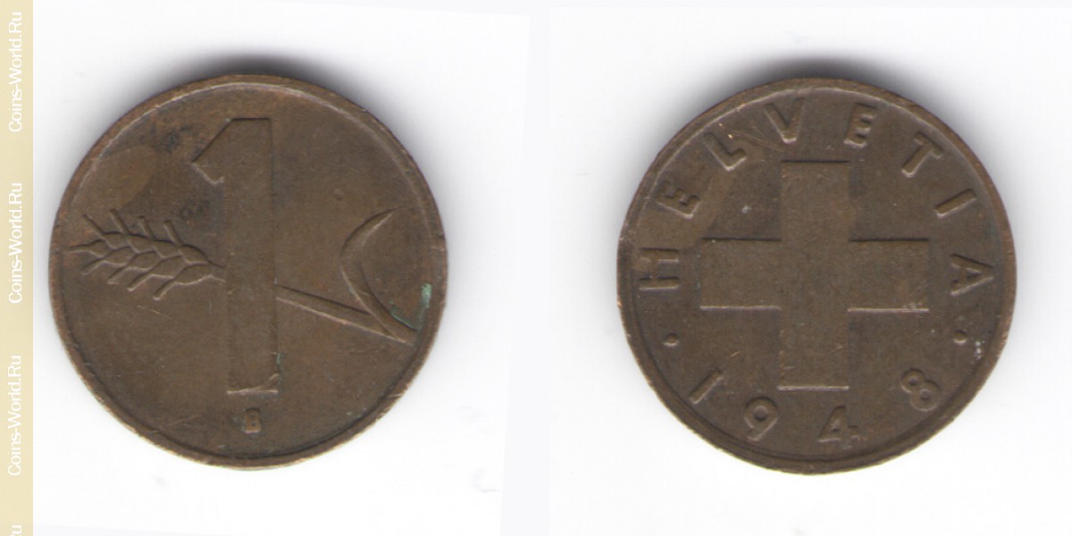 1 céntimo 1948 europa
