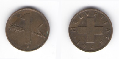 1 céntimo 1948