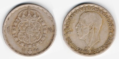 1 krona 1944