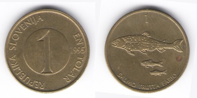 1 толар  1995 год