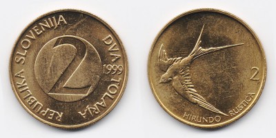 2 толара 1999 года