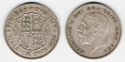 ½ crown 1936
